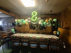 „Die Dekoration wurde von den Gästen selbst angebracht.“