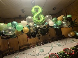 „Die Dekoration wurde von den Gästen selbst angebracht.“